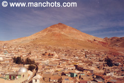 La ville de Potosi et le Cerro Rico (les mines) - Bolivie