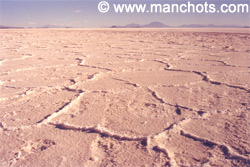 Le désert de sel de Uyuni (Bolivie)