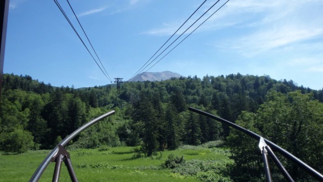 Mont Asahi depuis téléphérique (Japon)