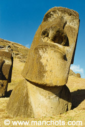 Moai - Rano Raraku (île de Pâques)