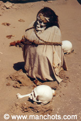 Momie - Cimetière de Cauchilla (Pérou)